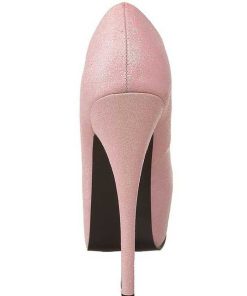 Pumps Klackar Mer Plata höga klackar | Rosa Glitter 14,5 Cm Burlesque Teeze-31G Platform Pumps Skor