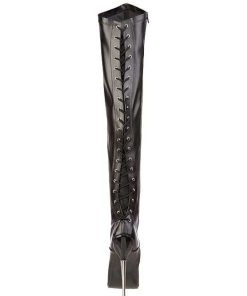 Fetish Skor & Extrema Stovlar höga klackar | Konstlader 16 Cm Dagger-3060 Fetish Larhoga Stovlar