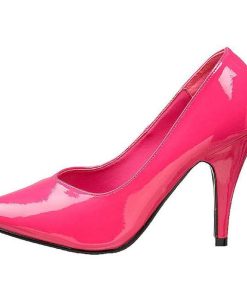 Stora Hoga Klackar For Man höga klackar | Fuchsia Lack 10 Cm Dream-420 Pumps Hogklackade Herrskor