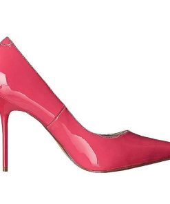 Pumps Klackar Utan Plata höga klackar | Pink Lack 10 Cm Classique-20 Spetsiga Pumps Med Stilettklackar