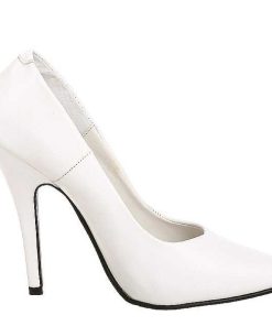 Pumps Klackar Utan Plata höga klackar | Vit Lack 13 Cm Seduce-420 Spetsiga Pumps Med Hoga Klackar