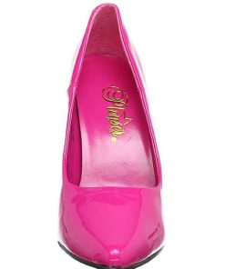 Pumps Klackar Utan Plata höga klackar | Fuchsia Lack 13 Cm Seduce-420 Spetsiga Pumps Med Hoga Klackar