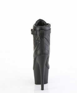 Stovletter Dam Med Plata höga klackar | Adore-700-05 18 Cm Pleaser Hogklackade Boots Svart