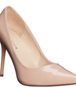 Stora Hoga Klackar For Man höga klackar | Beige Lack 10 Cm Classique-20 Pumps Hogklackade Herrskor