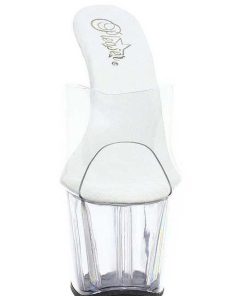 Slip In Klackar Mer Plata höga klackar | Transparent 18 Cm Adore-701 Plata Hoga Slip In Mules