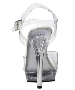 Hoga Klackar Mini Plata höga klackar | Transparent 13 Cm Lip-108 Platform Hogklackade Skor