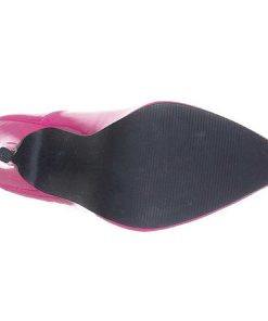 Stora Hoga Klackar For Man höga klackar | Fuchsia Lack 13 Cm Seduce-420 Pumps Hogklackade Herrskor