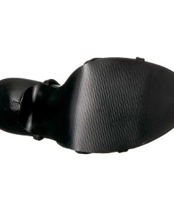 Fetish Skor & Extrema Stovlar höga klackar | Konstlader 15 Cm Domina-108 Fetish Sandaler Med Stilettklack