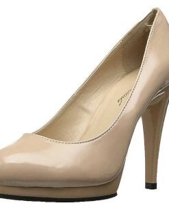 Stora Hoga Klackar For Man höga klackar | Beige Lack 11,5 Cm Flair-480 Dam Pumps For Man