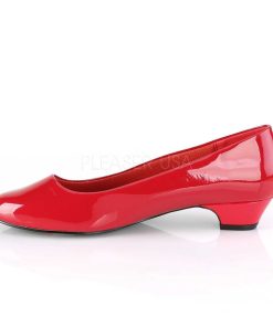 Stora Hoga Klackar For Man höga klackar | Lacklader 3 Cm Gwen-01 Pumps For Man Och Drag Queens I Rod