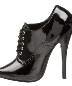 Stora Hoga Klackar For Man höga klackar | Lacklader 15 Cm Domina-460 High Heels Oxford Skor Man