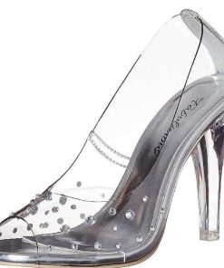 Pumps Klackar Utan Plata höga klackar | Transparent Kristall 10,5 Cm Clearly-420 Hoga Pumps Festskor Med Klack