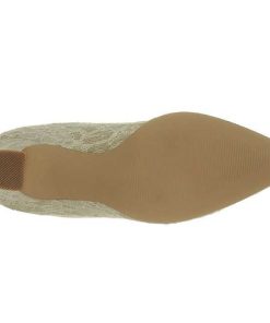 Stovletter Dam Utan Plata höga klackar | Beige 12 Cm Victorian-30 Dam Boots Med Snorning