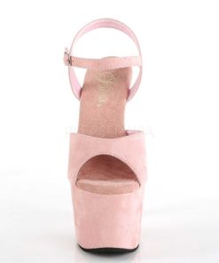 Hoga Klackar Mer Plata höga klackar | Rosa Konstlader 18 Cm Adore-709Fs Hogklackade Sandaletter