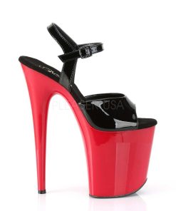 Hoga Klackar Mer Plata höga klackar | Rod Plata 20 Cm Flamingo-809 Pleaser High Heels Skor