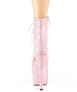 Stovletter Dam Med Plata höga klackar | Rosa Glitter 18 Cm Adore-1020Gdlg Pole Dance Ankleboots