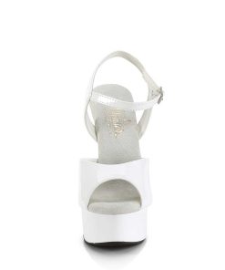 Hoga Klackar Mini Plata höga klackar | Vita High Heels 15 Cm Excite-609 Plata High Heels