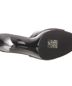 Slip In Klackar Mini Plata höga klackar | Lacklader 12 Cm Flair-401-2 Hogklackade Slipper Skor