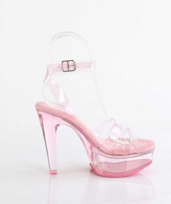 Hoga Klackar Mini Plata höga klackar | Transparent 13 Cm Martini-505 Rosa Plata Hogklackat Sandaler Kvinnor