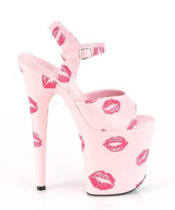 Hoga Klackar Mer Plata höga klackar | Rosa 20 Cm Flamingo-809Kisses Pleaser High Heels Skor