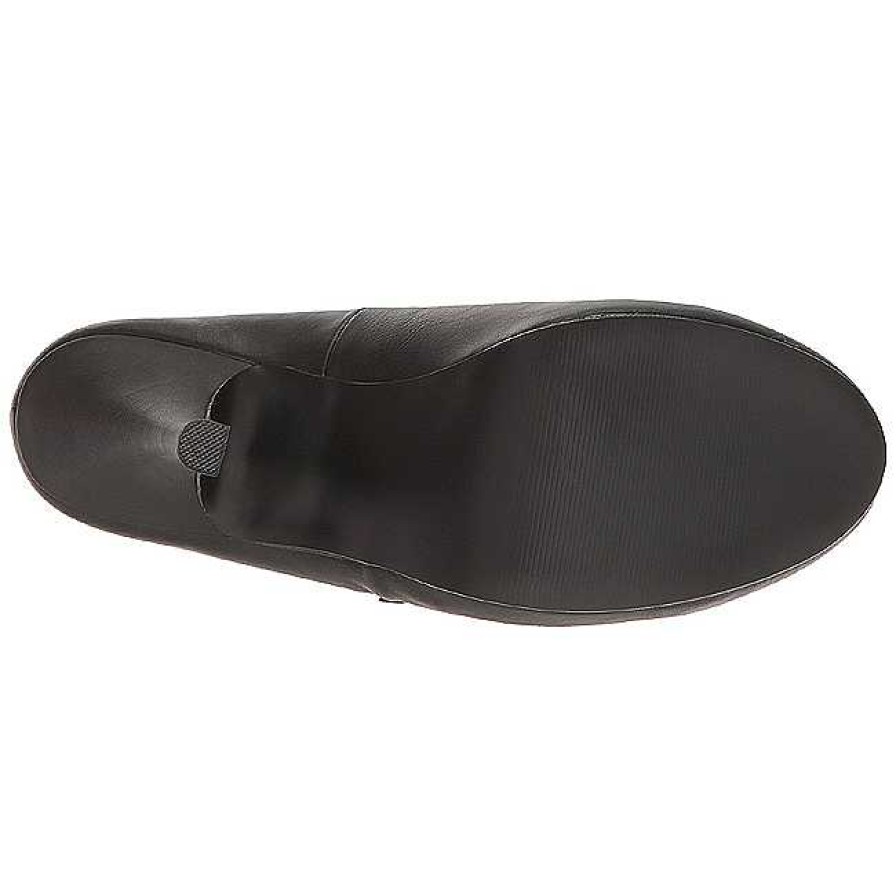 Stora Hoga Klackar For Man höga klackar | Svart Konstlader 11,5 Cm Pinup-01 Stora Storlekar Pumps Skor