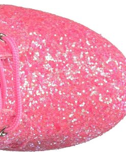 Stovletter Dam Med Plata höga klackar | Pink Glitter 18 Cm Adore-1020G Dam Stovletter Med Platasula