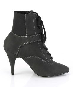 Stora Hoga Klackar For Man höga klackar | Vegan Svart 10 Cm Dream-1022 Ankel Booties For Man