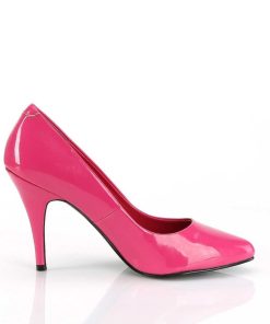 Pumps Klackar Utan Plata höga klackar | Fuchsia Lack 10 Cm Vanity-420 Spetsiga Pumps Med Hoga Klackar