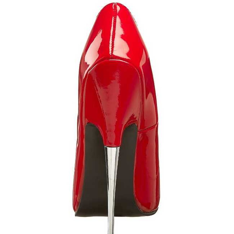 Fetish Skor & Extrema Stovlar höga klackar | Rod Lack 15 Cm Scream-01 Fetish Hoga Pumps Skor