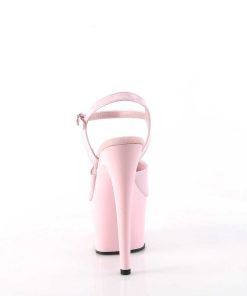 Hoga Klackar Mer Plata höga klackar | Rosa Plata 18 Cm Adore-709 Pleaser High Heels Skor