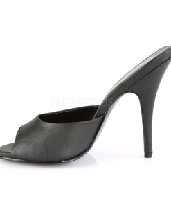 Slip In Klackar Utan Plata höga klackar | Konstlader 13 Cm Pleaser Seduce-101 Hogklackade Slipper Skor