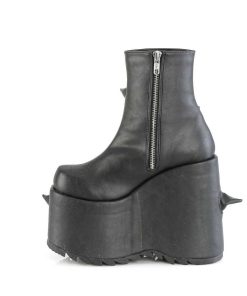 Demoniacult Skor & Stovlar Dam höga klackar | Vegan 18 Cm Slay-77 Demoniacult Alternativa Plataboots Svart