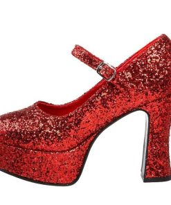 Pumps Klackar Mini Plata höga klackar | Rod Glitter 11 Cm Maryjane-50G Hoga Platapumps Mary Jane