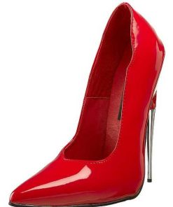 Fetish Skor & Extrema Stovlar höga klackar | Rod Lack 15 Cm Scream-01 Fetish Hoga Pumps Skor