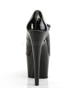 Pumps Klackar Mer Plata höga klackar | Svart 18 Cm Adore-787 Mary Jane Pumps Skor