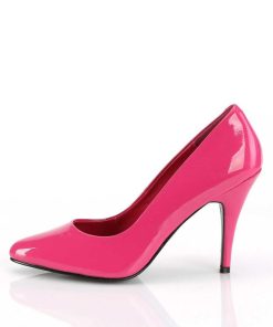 Pumps Klackar Utan Plata höga klackar | Fuchsia Lack 10 Cm Vanity-420 Spetsiga Pumps Med Hoga Klackar