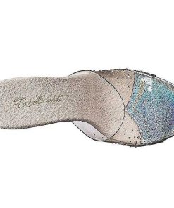 Slip In Klackar Utan Plata höga klackar | Strass Stenar 11,5 Cm Fabulicious Gala-01Sd Dam Tofflor Med Hoga Klack