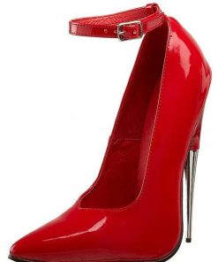 Fetish Skor & Extrema Stovlar höga klackar | Rod Lack 15 Cm Scream-12 Fetish Hoga Pumps Skor