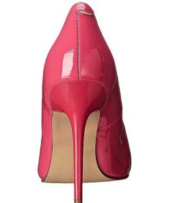 Stora Hoga Klackar For Man höga klackar | Fuchsia Lack 10 Cm Classique-20 Pumps Hogklackade Herrskor