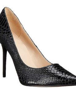 Pumps Klackar Utan Plata höga klackar | Svart Lader 10 Cm Classique-20Sp Dam Pumps Stilettskor