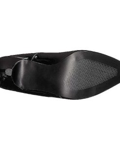 Stora Hoga Klackar For Man höga klackar | Svart Lacklader 10 Cm Dream-428 Stora Storlekar Pumps Skor