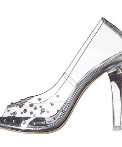 Pumps Klackar Utan Plata höga klackar | Transparent Kristall 10,5 Cm Clearly-420 Hoga Pumps Festskor Med Klack