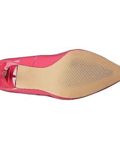 Pumps Klackar Utan Plata höga klackar | Pink Lack 10 Cm Classique-20 Spetsiga Pumps Med Stilettklackar