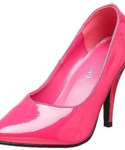 Stora Hoga Klackar For Man höga klackar | Fuchsia Lack 10 Cm Dream-420 Pumps Hogklackade Herrskor