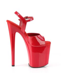 Hoga Klackar Mer Plata höga klackar | Roda High Heels 20 Cm Naughty-809 Plata High Heels