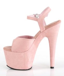 Hoga Klackar Mer Plata höga klackar | Rosa Konstlader 18 Cm Adore-709Fs Hogklackade Sandaletter