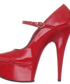 Pumps Klackar Mer Plata höga klackar | Rod Lack 15 Cm Pleaser Delight-687 Hoga Platapumps