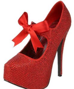 Pumps Klackar Mer Plata höga klackar | Rod Strass 14,5 Cm Burlesque Teeze-04R Hoga Plata Pumps Skor