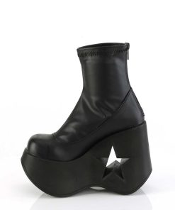 Demoniacult Skor & Stovlar Dam höga klackar | Vegan Emo 13 Cm Dynamite-100 Alternativa Wedge Plataboots Svart