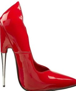 Fetish Skor & Extrema Stovlar höga klackar | Rod Lack 15 Cm Scream-01 Fetish Hoga Pumps Skor